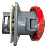 Tomada Embut 3p+t 63a 380/440v 6h Vermelho Sn4546 Steck Vermelho