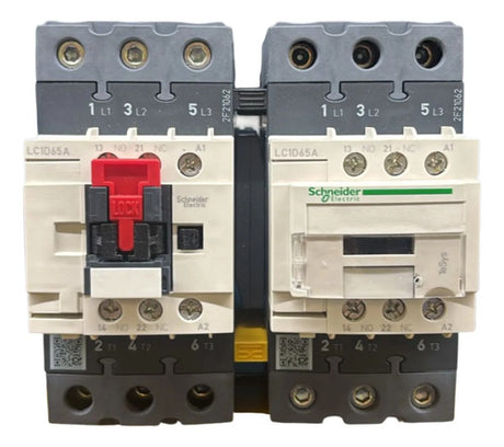 Chave Reversora 65a 1na+1nf 48vca 3p Lc2d65ae7 Schneider 48vca