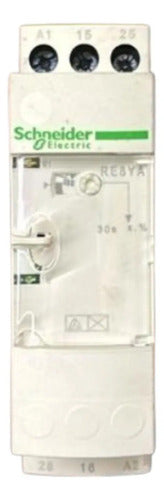 Rele Temporizador Re8ya32btq 24vca/cc 3-30s Schneider 24vca/cc