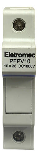 Kit Com 6: Pfpv10 Porta Fusiveis 10x38 1000v 1p Eaton 1000v