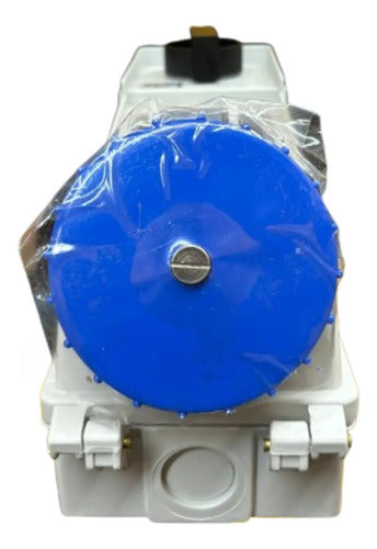 Tomada Sob Surelock Ss3206b 2p+t 32a 200/250v 6h Azul Steck Azul