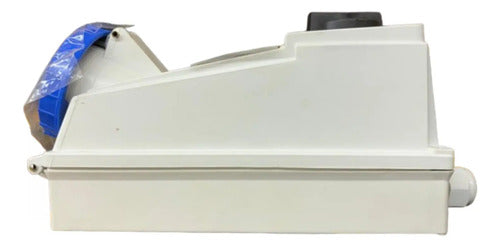 Tomada Sob Surelock S5009b 3p+n+t 16a 200/250v 9h Bq Steck Azul