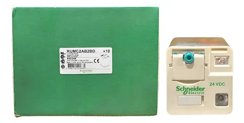 Kit Com 2: Relé Universal Com Led 10a Rumc2ab2bd Schneider