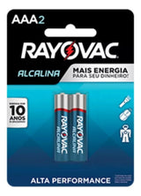 Pilha Rayovac Alcalina Aaa 1,5v Lr03 Kit Com 12 Peças