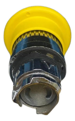 Cabecote Para Botao 22mm Metalico Soco E Zb4bt5 Schneider Amarelo -