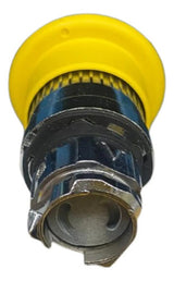 Cabecote Para Botao 22mm Metalico Soco E Zb4bt5 Schneider Amarelo -