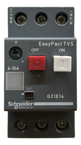 Disjuntor Motor Termomagético 6 - 10a Gz1e14 Schneider 690v 50 60 Hz