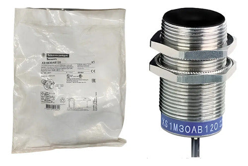 Sensor Indutivo L50mm 12-24 Vdc Xs1m30ab120 Telemecanique