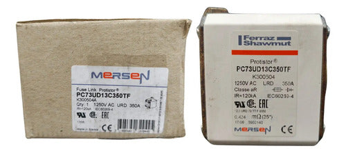 Fusível Pc73ud13c350tf 1250 Vca 350 A Cerâmica Mersen Novo! 1250v
