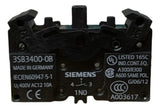 Botão 1na Verde 3sb3602-0aa41 Siemens Verde 1na