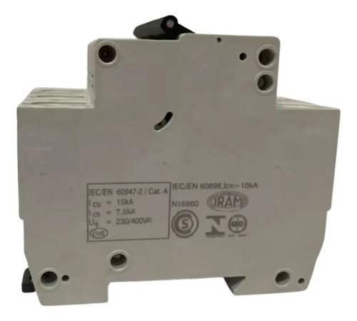 Disjuntor Tripolar 6a 10ka Faz-3-c6 Moeller