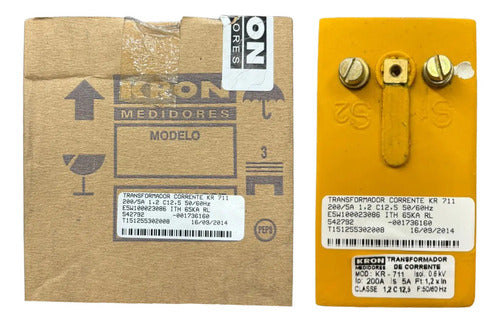 Tranformador De Corrente 200/5a Kr711 Kron