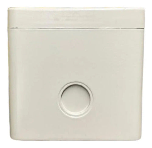 Botoeira Metalica Vazia 6 Furos 22mm Cz Xapg4506 Schneider Cinza