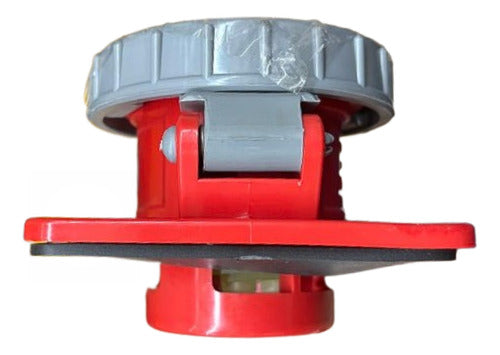 Tomada 3p+t 16a 380/440v 6h Vermelha S4046w Steck - Vermelho