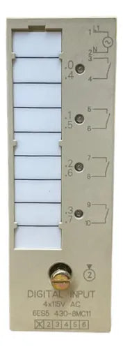 Modulo De Entrada 6es5430-8mc11 Siemens Marrom Claro