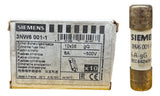 Kit Com 2 Fusivel Cilindrico 10x38mm 6a 3nw6001-1  Siemens 500v