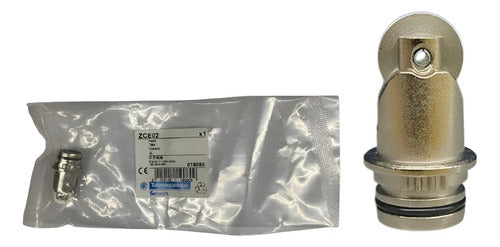 Cabeçote Para Chave Fim De Curso Zce02 Telemecanique Metalica -