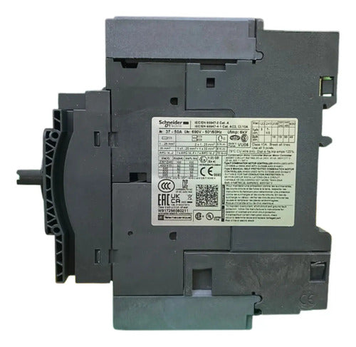 Disjuntor Motor Termomagnetico 37-50a Gv3p50 Schneider 690v 50-60 Hz