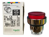Cabeçote Para Botão Luminoso Ø22mm Vm Zb4bw143 Schneider Vermelho -