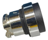 Kit Com 2: Cabeçote Para Botão 22mm Preto Zb4bl2 Schneider Preto -