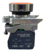 Botão Ø22mm Retorno Por Mola Vm Na+nf Xb4ba45 Schneider Vermelho -