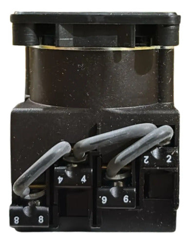 Bloco De Comutador Rotativo 9 Posições K1d008b Schneider Preto 690