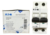 Disjuntor Bipolar Bfaz4-c6/2 6a 4,5ka Eaton -