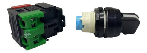 Comutadora 22mm 1na 1nf Preto 3 Posições 2a-726.3.4.11 Eaton