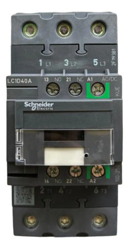 Contator Tesys 3p Ac-3 100-250vca/cc Lc1d40akue Schneider 220v