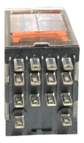 Kit Com 2: Rele Miniatura Led 4c/o 6a Rxm4ab1f7 Schneider 120 Vca