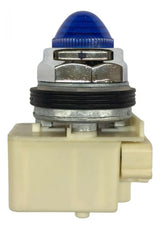 Sinaleiro 30mm Azul 9001kp35lll9 Schneider Azul 24vca/cc