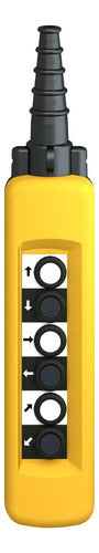 Botoeira Pendente Plastica 6 Botoes Am Xaca681 Schneider Amarelo