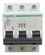 Kit Com 2 Peças: Disjuntor Easy9 3p 25a K32a3c25 Schneider