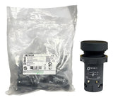 Botao 22mm Plastico Monobloco 1na+1nf Xb7nh25 Schneider Preto 0