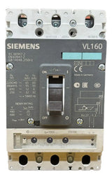 Disjuntor Tripolar 100a 3vl2710-1sp33-0aa0 Siemens