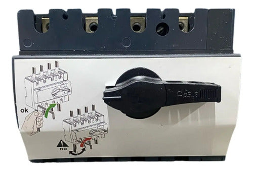Interruptor Seccionador Interpact Ins160 4p 28913 Schneider