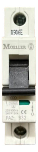 Kit Com 3 Peças: Disjuntor Unipolar Faz-b32 32a Moeller
