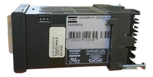 Controlador De Temperatura Hw4300/r-3qcsi 24v Coel