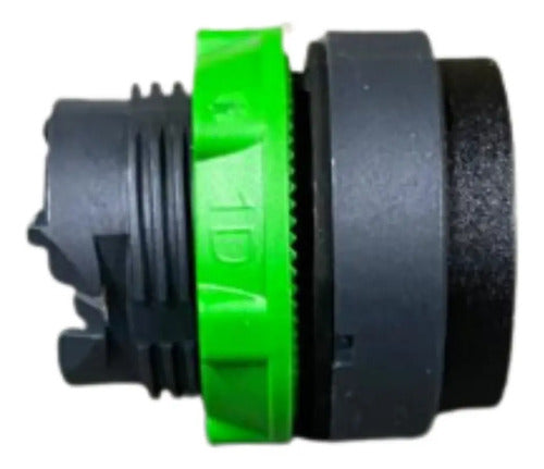 Kit Com 2: Cabecote Para Comutador 22mm Pt Zb5bh02 Schneider Preto