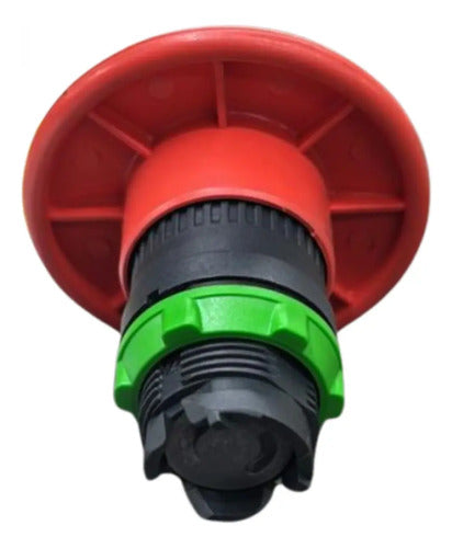 Cabecote Para Botao 22mm Plastico Zb5ax4 Schneider Vermelho -