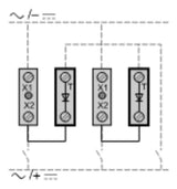 Bloco P/ Teste De Função Luz Zbzg156 12-120vca/cc Schneider