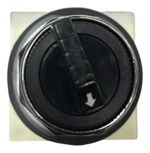 Comutador 30mm 2a 3 Posições 9001ks602bh7 Schneider Preto 2na