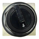 Comutador 30mm 2a 3 Posições 9001ks602bh7 Schneider Preto 2na