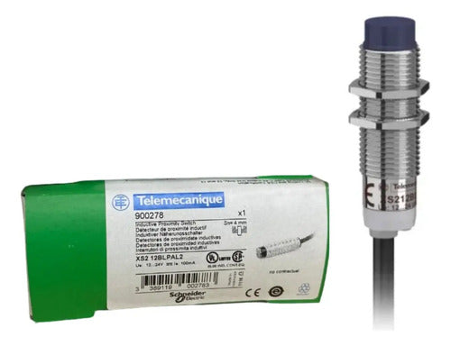 Sensor Indutivo Cc D12 Pnp Na 4mm Xs212blpal2 Schneider