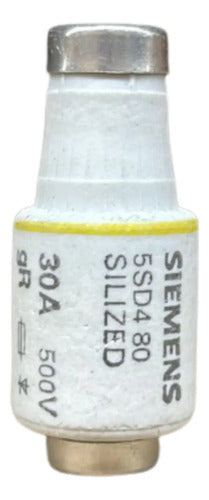 Kit Com 5: Fusivel Silized 30a 500v 5sd480 Siemens 500v