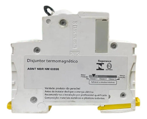 Disjuntor Acti9 Ic60h 3p Curva C 10a 15ka A9f84310 Schneider