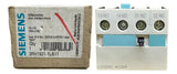 Bloco De Contato Auxiliar 1na+1nf 3rh1921-1la11 Siemens -