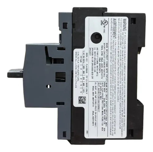 Disjuntor Motor 3rv2011-1ga10 4,5-6,3a Siemens  - 50/60hz