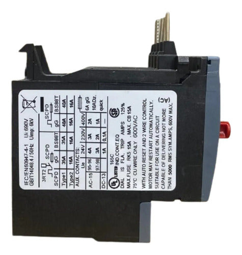 Relé Térmico De Sobrecarga 3ru2116-1eb0 2,8-4a Siemens -