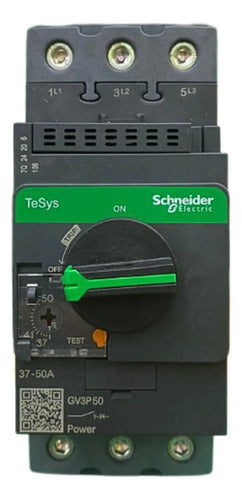 Disjuntor Motor Termomagnetico 37-50a Gv3p50 Schneider 690v 50-60 Hz
